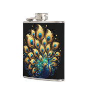 ピーコックス威厳のあるダンス フラスク (左)