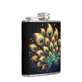 ピーコックス威厳のあるダンス フラスク (右)