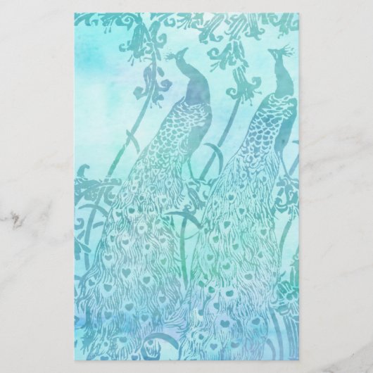 ピーコックス 便箋 (正面)