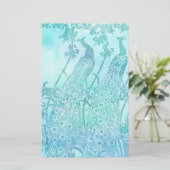 ピーコックス 便箋 (スタンド正面)