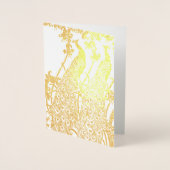 ピーコックス 箔カード (正面)