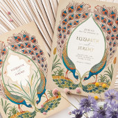 ピーコックス 箔招待状