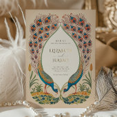 ピーコックス 箔招待状