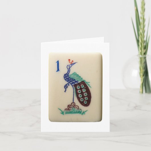 ピーコックタイルカード カード (正面)