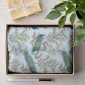 ピーコックダマスクパターンティッシュペーパー 薄葉紙 (ギフト)