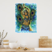 ピーコックダンサーポスター ポスター (キッチン)