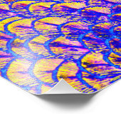 ピーコックダンス フォトプリント            (角)