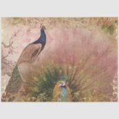 ピーコックチノイスリーピーニーフローラ金ゴールドの分離 薄葉紙 (正面)