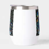 ピーコックチョークお洒落パステルバードパーソナライズされた (右面)