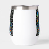 ピーコックチョークお洒落パステルバードパーソナライズされた (左面)