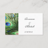 ピーコックテーブル番号クラシック プレイスカード