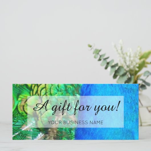 ピーコックテーマビジネスのプロモーション (スタンド正面)