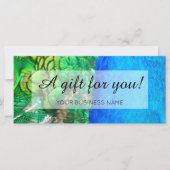 ピーコックテーマビジネスのプロモーション (正面)