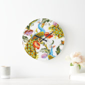 ピーコックデザインウォールクロック ラージ壁時計 (ホーム)