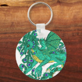 ピーコックドラゴン キーホルダー (正面)