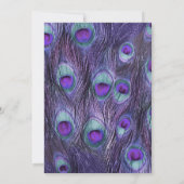 ピーコックニューイヤーデイ – 招待状オープンハウス 招待状 (裏面)