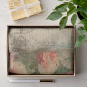 ピーコックバエレガントードケージフローラエフェメラデクページ 薄葉紙 (ギフト)