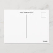 ピーコックバタフライオンブドリーア ポストカード (裏面)