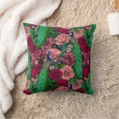 ピーコックバラ園2 クッション (ブランケット)