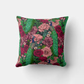 ピーコックバラ園2 クッション (裏面)