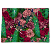 ピーコックバラ園2 ラージペーパーバッグ (正面)