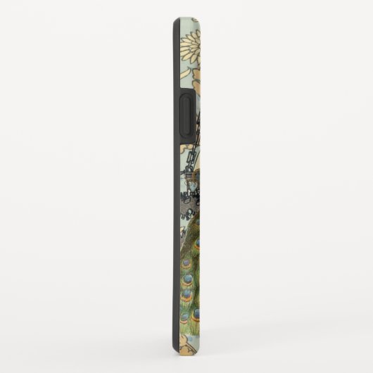 ピーコックバードケージダマスク Case-Mate iPhoneケース (裏面/右)