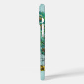 ピーコックバードケージダマスク Case-Mate iPhoneケース (裏面 / 左)