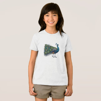 ピーコックバードベラ+キャンバスユーストリブレンドTシャツ トライブレンドTシャツ