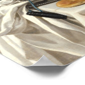 ピーコックパイ – Pieter Claeszファインアート ポスター (角)