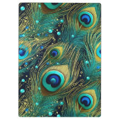 ピーコックパッション装飾用クッション クリップボード (裏面)