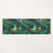 ピーコックパッション装飾用クッション ヨガマット (裏面(横))