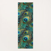 ピーコックパッション装飾用クッション ヨガマット (裏面)