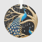 ピーコックパラダイスアクリルオーナメント オーナメント (裏面)