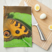 ピーコックパンシー キッチンタオル (四つ折り)