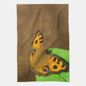 ピーコックパンシー キッチンタオル (縦)