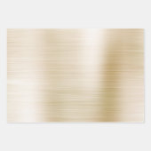 ピーコックピかわいらしンク金ゴールドグラム ラッピングペーパーシート (正面3)