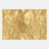 ピーコックピかわいらしンク金ゴールドグラム ラッピングペーパーシート (正面2)