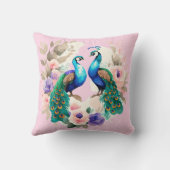ピーコックピンク クッション (裏面)