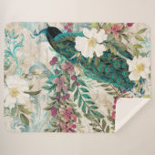 ピーコックピーコックラージシャーパブランケット シェルパブランケット (正面(横))