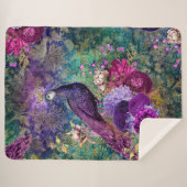 ピーコックピーコックラージシャーパブランケット シェルパブランケット (正面(横))