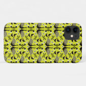 ピーコックピーフクロウ鳥フォークアート Case-Mate iPhoneケース (裏面(横))