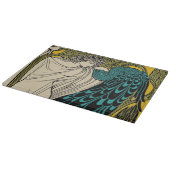 ピーコックファインアートバード新しい カッティングボード (角)