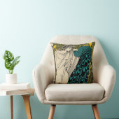 ピーコックファインアートバード新しい クッション (椅子)