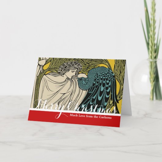 ピーコックファインアートバード新しい シーズンカード (正面)