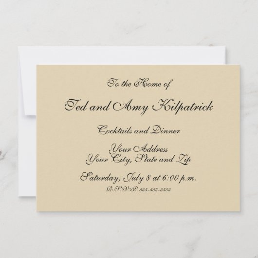 ピーコックファインアートバード新しい 招待状 (裏面)