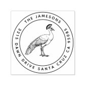 ピーコックファミリースタンプ - レガルラディアンス セルフインキングスタンプ (デザイン)