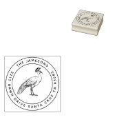 ピーコックファミリースタンプ - レガルラディアンス ラバースタンプ (押印)