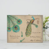 ピーコックフィザーズウェディングプログラム　焦げたエッジ (スタンド正面)