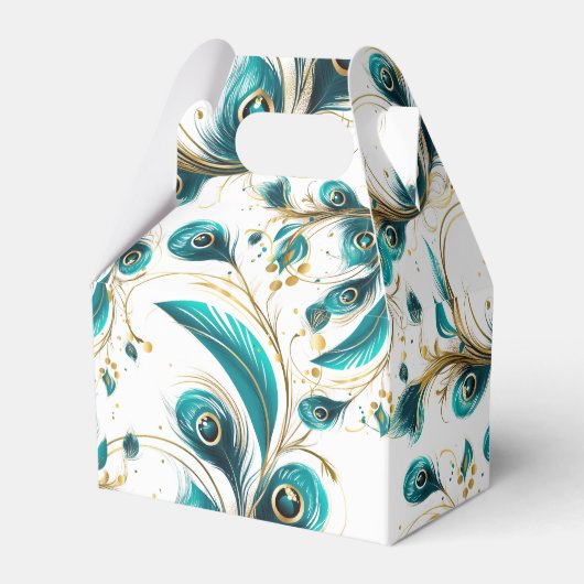 ピーコックフィーバーパーティートリートボックス フェイバーボックス (正面サイド)