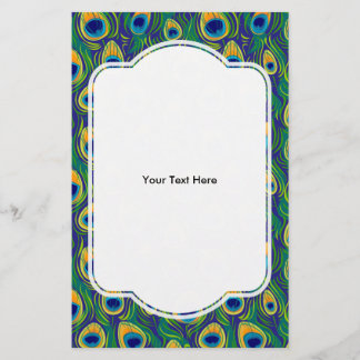 ピーコックフェザーアニマルプリント チラシ